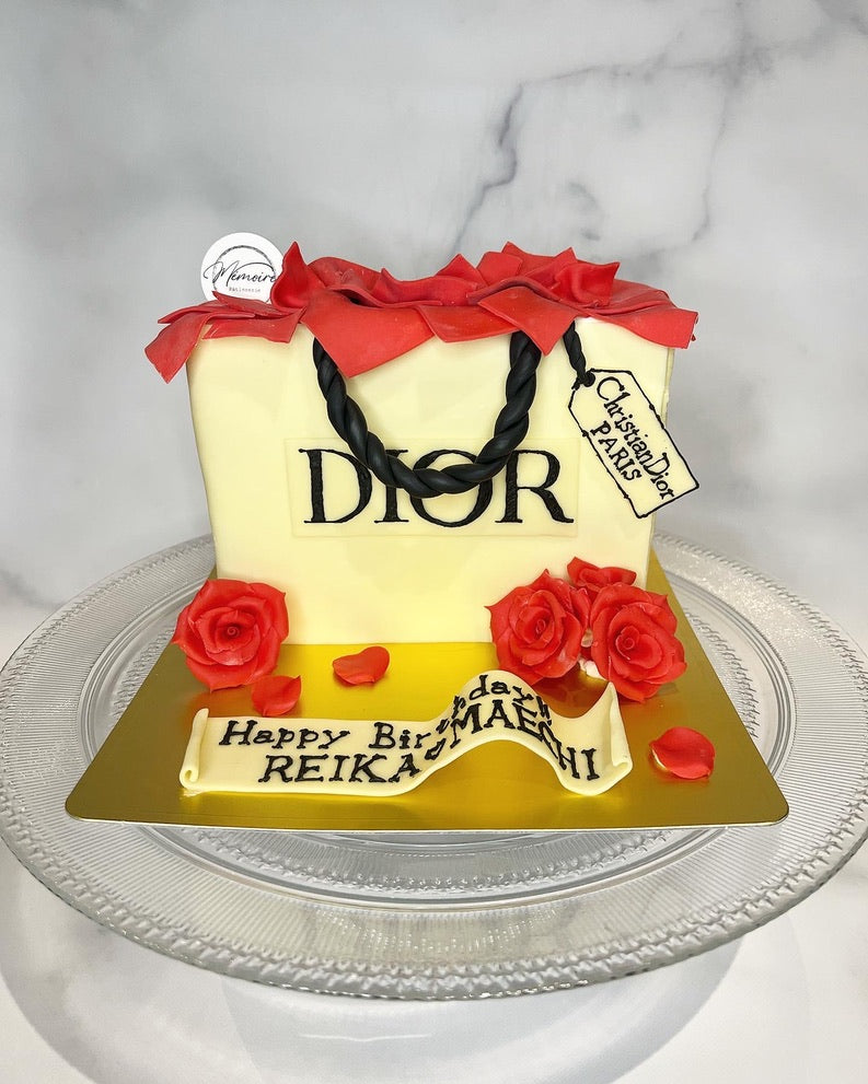 [B2341]Dior bag cake