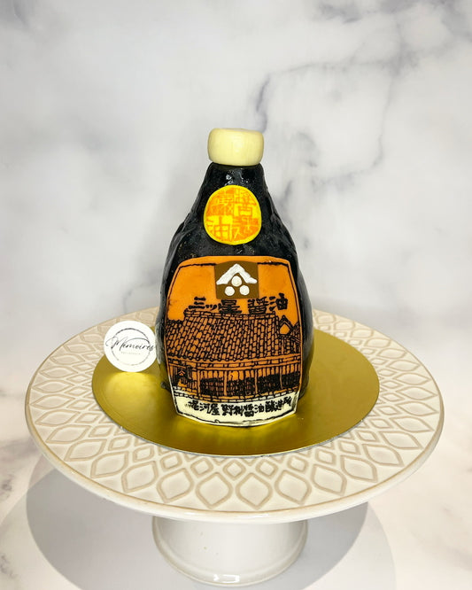 [B2340]"Shoyu"bottle cake