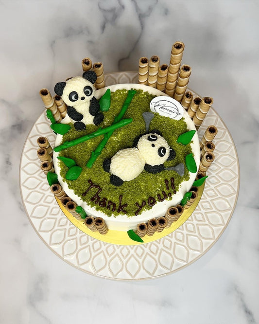 [B2323]Panda cake