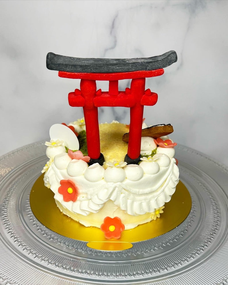 [B2313]Shrine cake