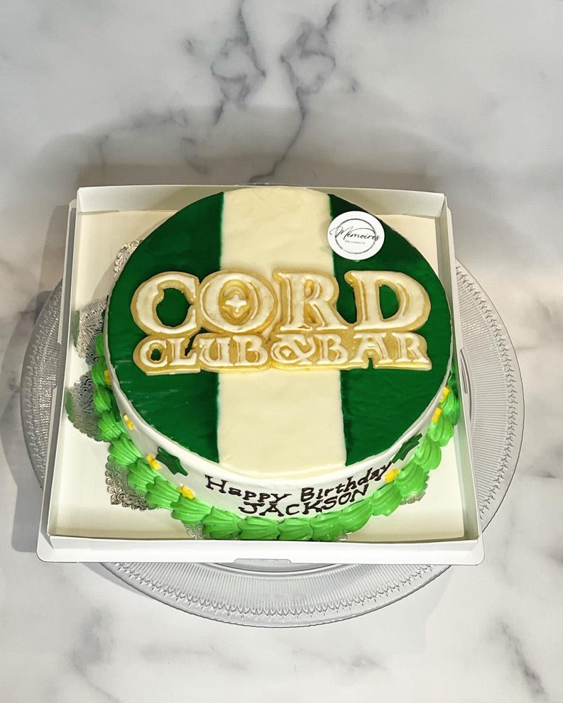[B2325]Logomark cake