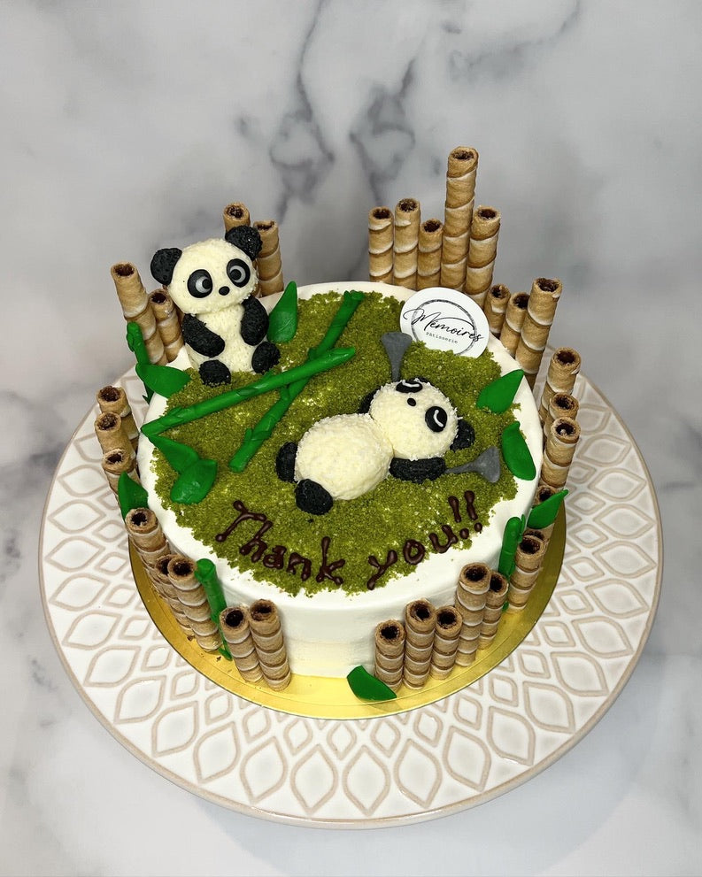 [B2323]Panda cake