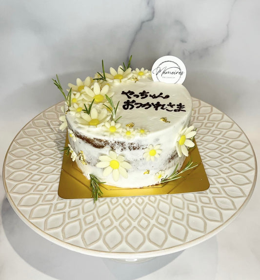 [B2342]Semi naked cake