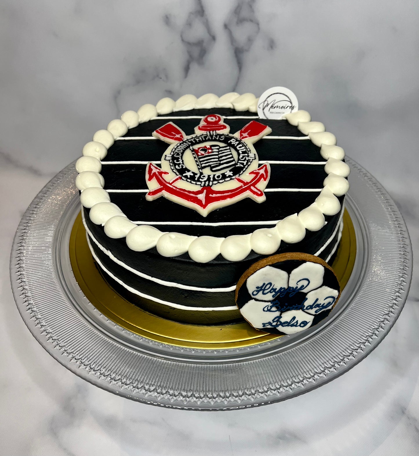 [B2319]Soccer team cake