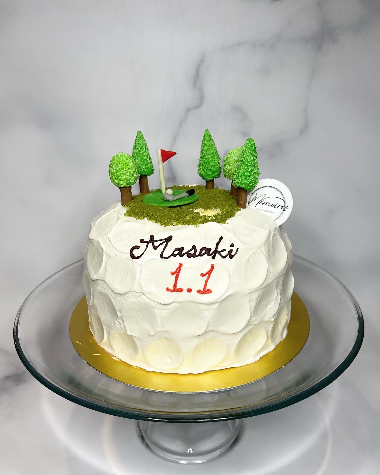 [B2301] Golf ball cake