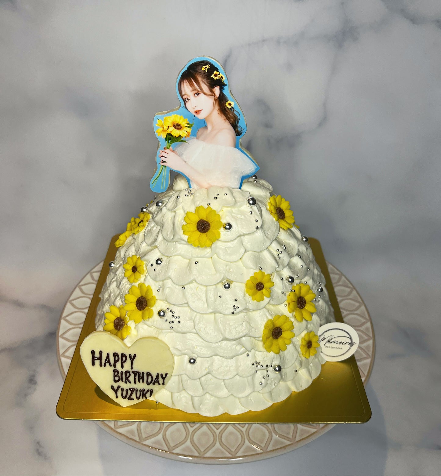 [A2229] Dress cake