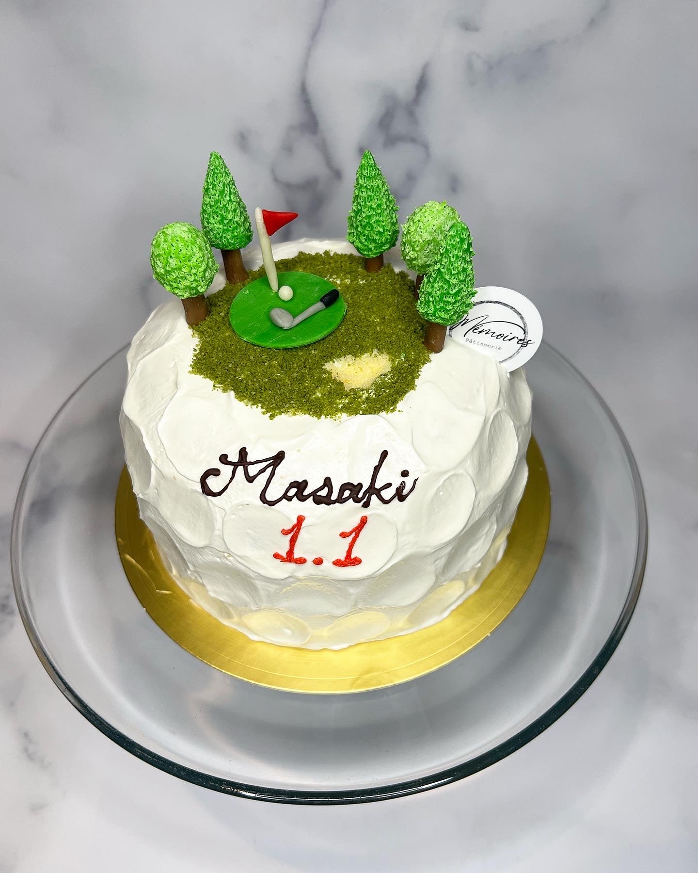 [B2301] Golf ball cake